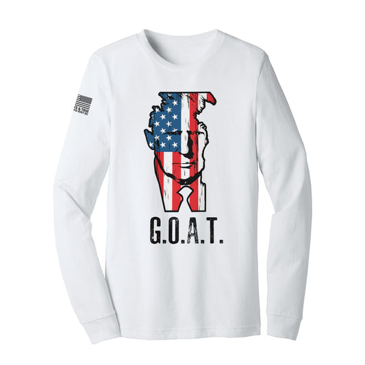 The G.O.A.T. Donald Trump (LS) - White Edition