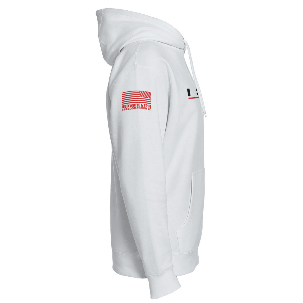 I Stand with Trump (Hoodie) - White Edition