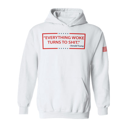 Everything Woke (Hoodie) - White Edition