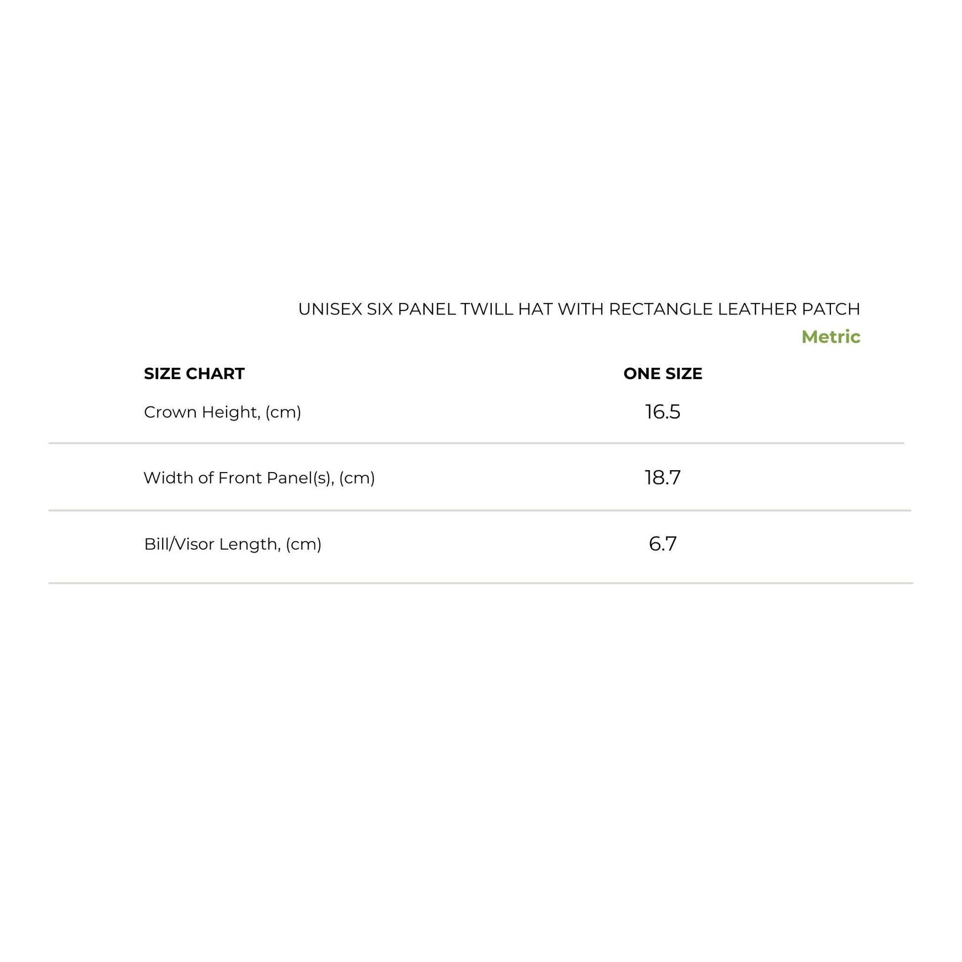 size_chart_metric